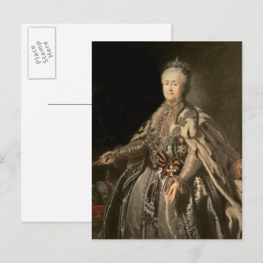 Catherine Groot, 1793 Briefkaart (Voorkant / Achterkant)