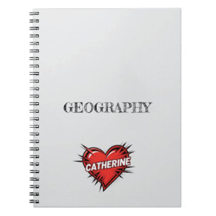 Catherine Hart Grijs Notitieboek