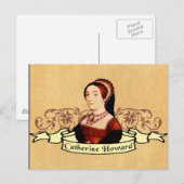 Catherine Howard Classic Briefkaart (Voorkant / Achterkant)