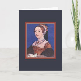 Catherine Howard (Tudors) Wenskaart Kaart