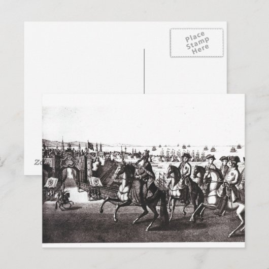 Catherine II de Grote Briefkaart (Voorkant / Achterkant)