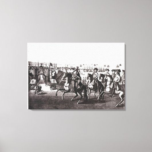 Catherine II de Grote Canvas Afdruk (Voorkant)