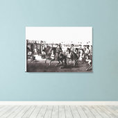 Catherine II de Grote Canvas Afdruk (Insitu (Houten vloer))