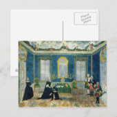 Catherine II herinnert kanselier Alexey Briefkaart (Voorkant / Achterkant)