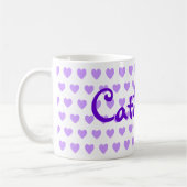 Catherine in het Paars Koffiemok (Links)