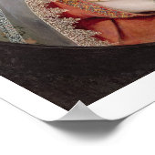 Catherine Killigrow, Lady Jermyn, 1614 (olie op pa Poster (Hoek)