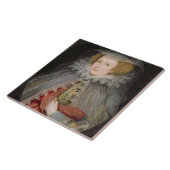 Catherine Killigrow, Lady Jermyn, 1614 (olie op pa Tegeltje (Zijkant)