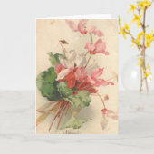 Catherine Klein Briefkaart Reproductie (Gele Bloem)