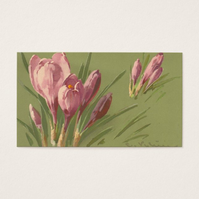 Catherine Klein  Briefkaart Reproductie Visitekaartje (Voorkant)