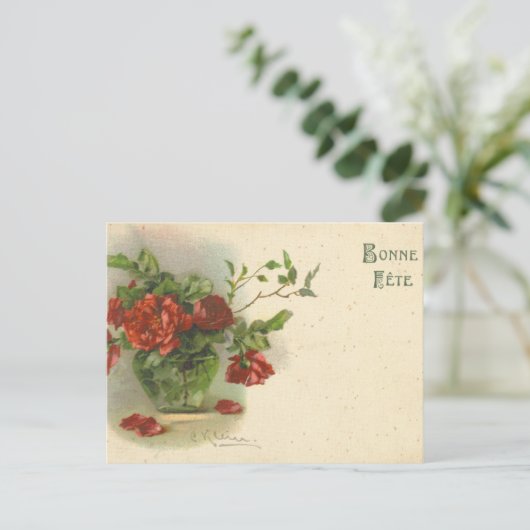 Catherine Klein Briefkaart Reproduction (Staand voorkant)