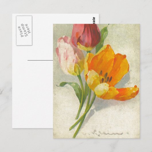 Catherine Klein  Briefkaart Reproduction (Voorkant / Achterkant)