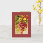 Catherine Klein druiven. OPMERKING KAART BRK (Gele Bloem)