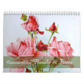 Catherine Klein Floral en Fruit Custom Calendar Kalender (Hoes)