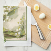 Catherine Klein Flower Alphabet Z Lily van Valley Theedoek (Quarter Fold)