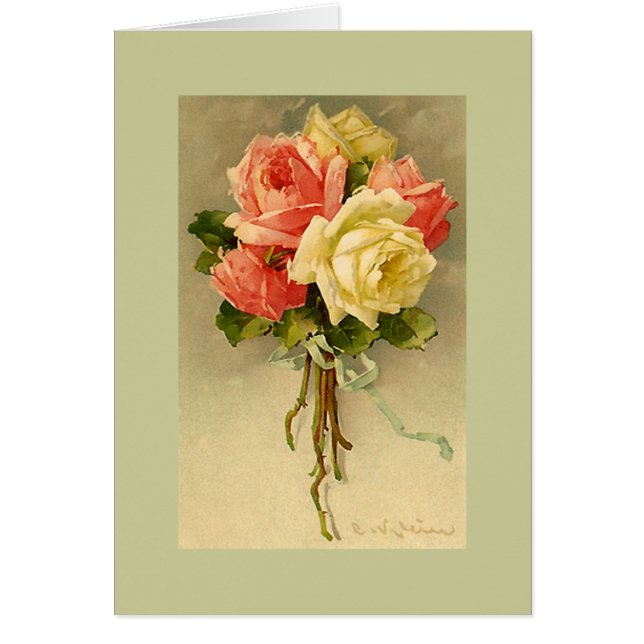 Catherine Klein Pink & White Roses LTGR (Voorkant)