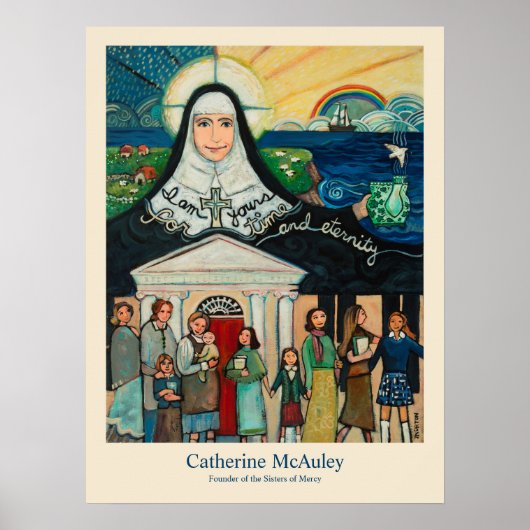 Catherine McAuley, oprichter van Sisters of Mercy Poster (Voorkant)