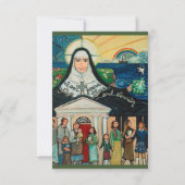 Catherine McAuley-prentenkaart, zusters of Mercy (Voorkant)