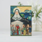Catherine McAuley-prentenkaart, zusters of Mercy (Staand voorkant)