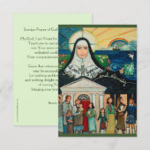 Catherine McAuley-prentenkaart, zusters of Mercy (Voorkant / Achterkant)