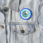 Catherine of Alexandria Ronde Button 5,7 Cm (In situ)
