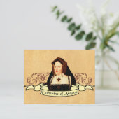 Catherine of Aragon Classic Briefkaart (Staand voorkant)