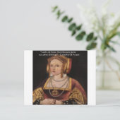 Catherine of Aragon Love Quote Gifts & Kaarten (Staand voorkant)