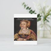 Catherine of Aragon Love Quote Gifts & Kaarten (Staand voorkant)