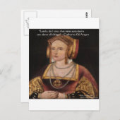 Catherine of Aragon Love Quote Gifts & Kaarten (Voorkant / Achterkant)