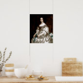 Catherine of Braganza van Sir Peter Lely Poster (Keuken)