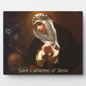 Catherine of Siena (Franceschini) Horizontal Fotoplaat (Voorkant)