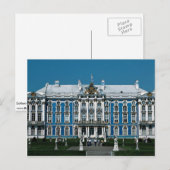 Catherine Palace in Pushkin, Heilige Petersburg, Briefkaart (Voorkant / Achterkant)