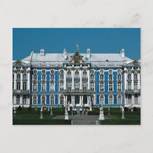 Catherine Palace in Pushkin, Heilige Petersburg, Briefkaart