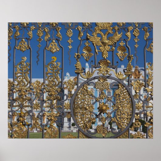 Catherine Palace, palatgate Poster (Voorkant)