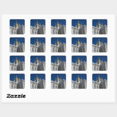 Catherine Paleis kapel detail Vierkante Sticker (Vel)