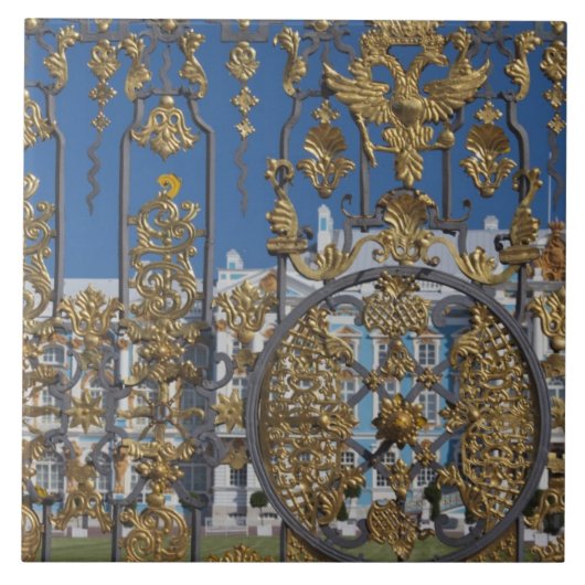 Catherine Paleis, paleis poort Tegeltje (Voorkant)