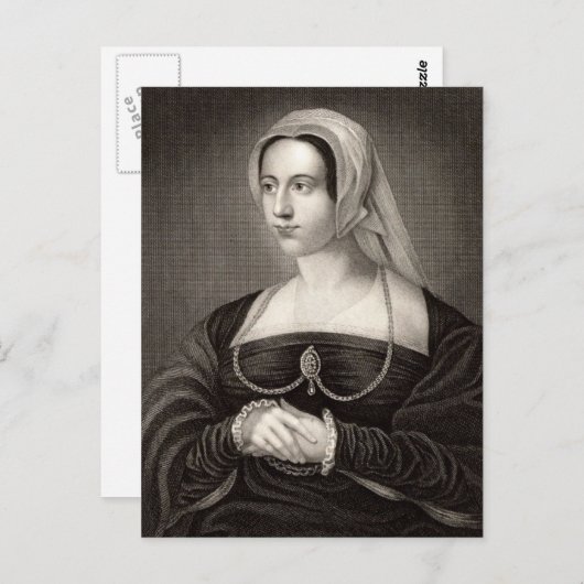 Catherine Parr Portrait Briefkaart (Voorkant / Achterkant)