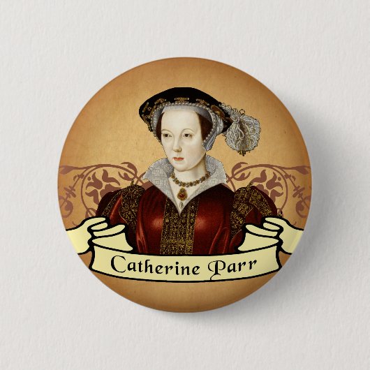 Catherine Parr Ronde Button 5,7 Cm (Voorkant)