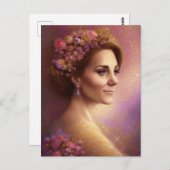 Catherine Princess of Wales Briefkaart (Voorkant / Achterkant)