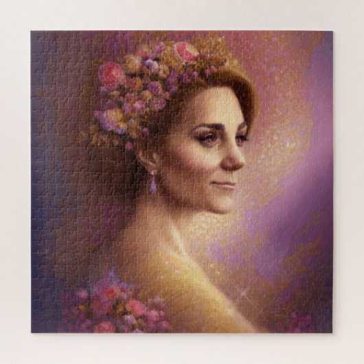 Catherine Princess of Wales Legpuzzel (Verticaal)