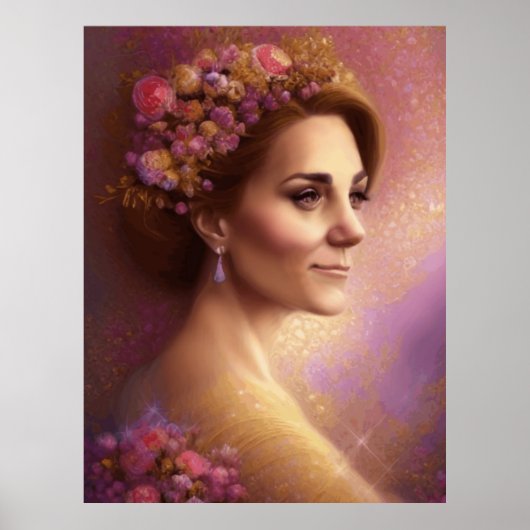 Catherine Princess of Wales Poster (Voorkant)