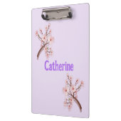 Catherine Sakura Blossom Branch Heart Klembord (Links)