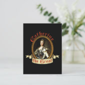 Catherine The Great Briefkaart (Staand voorkant)