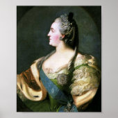 Catherine The Great Portret Poster (Voorkant)