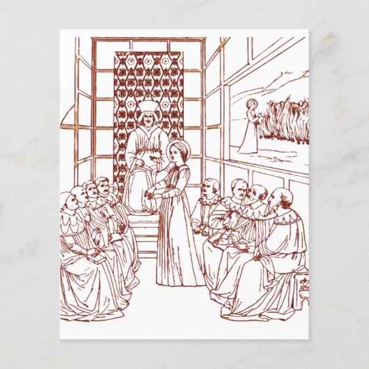 Catherine van Alexandrië in dispuut met geleerden  (Voorkant)