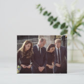 Catherine William Harry Meghan Windsor Castle 2022 Briefkaart (Staand voorkant)