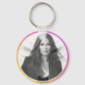 Catherine Zeta Jones verjaardagswens Sleutelhanger (Voorkant)