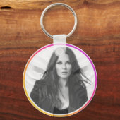 Catherine Zeta Jones verjaardagswens Sleutelhanger (Voorkant)