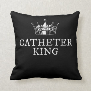 Catheter King Funny Foley Urine Medical Gift T-shi Kussen