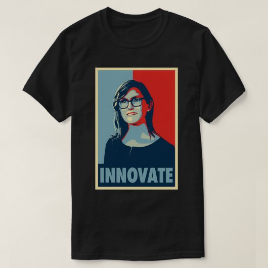 Cathie Wood Hope Innovate T-shirt (Design voorkant)