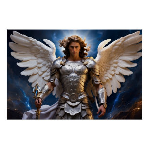 *~* Catholic Archangel Michael Energy AP47 Perfect Poster